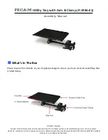 PROAIM P-UTRA-01 Assembly Manual preview