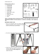 Preview for 3 page of PROAIM P-W5P38-BASE Instruction Manual