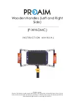PROAIM P-WH-DMC Instruction Manual preview