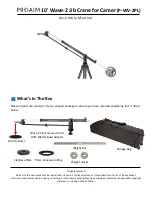 PROAIM P-WV-2PL Assembly Manual предпросмотр