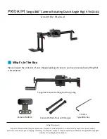 PROAIM Tango P-TNGO-01 Assembly Manual предпросмотр