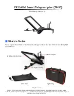 PROAIM TP-50 Assembly Manual preview