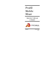 PROALL G Series Operator'S Manual preview