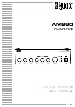 ProAudio AM860 User Manual предпросмотр