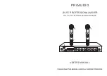 Preview for 1 page of ProAudio SV-55 User Manual