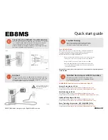 Предварительный просмотр 4 страницы proavio EB8MS Quick Start Manual
