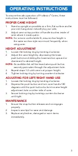 Preview for 3 page of Probasics CNQHLBB Manual