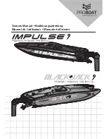 ProBoat Black-Jack 9 Owner'S Manual preview