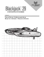 ProBoat Blackjack 29 PRB08011 Owner'S Manual preview