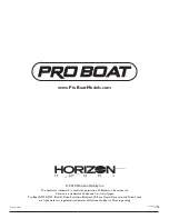 Предварительный просмотр 16 страницы ProBoat Blackjack 55 Owner'S Manual