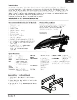 Preview for 3 page of ProBoat impulse 31 Owner'S Manual