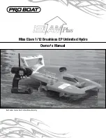 Preview for 2 page of ProBoat Miss Elam 1/12 Owner'S Manual