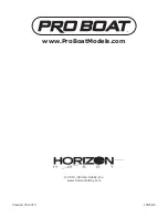 Preview for 16 page of ProBoat PRB3050S Owner'S Manual