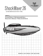 Preview for 1 page of ProBoat Shockwave 26 Owner'S Manual