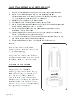 Предварительный просмотр 8 страницы ProBreeze PB-07-EU Instruction Manual