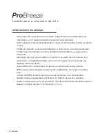 Предварительный просмотр 14 страницы ProBreeze PB-07-EU Instruction Manual