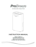 Preview for 1 page of ProBreeze PB-08 Instruction Manual