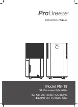 ProBreeze PB-18 Instruction Manual preview