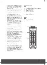 Preview for 3 page of ProBreeze PB-F17-UK Instruction Manual