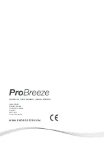 Preview for 44 page of ProBreeze PB-H05 Instruction Manual