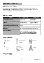 Предварительный просмотр 3 страницы Probrite Fusion X FSNX15-5CCT-BZ Installation, Usage, & Care Manual