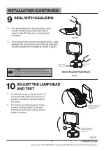 Предварительный просмотр 9 страницы Probrite Fusion X FSNX15-5CCT-BZ Installation, Usage, & Care Manual