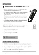 Предварительный просмотр 10 страницы Probrite Fusion X FSNX15-5CCT-BZ Installation, Usage, & Care Manual