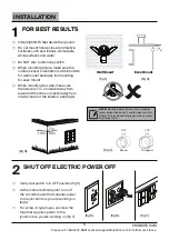 Предварительный просмотр 5 страницы Probrite STELLAR FSXD30-MS-4K-BZ Installation, Usage, & Care Manual