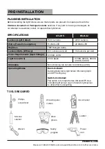 Предварительный просмотр 3 страницы Probrite STLR15-PC-4K-BZ Installation, Usage, & Care Manual