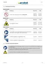 Предварительный просмотр 9 страницы probst 4400.0184 Operating Instructions Manual