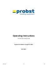 Preview for 57 page of probst 51400036 Operating Instructions Manual