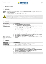 Preview for 94 page of probst 51400036 Operating Instructions Manual