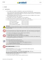 Предварительный просмотр 13 страницы probst 5150.0022 Operating Instructions Manual