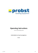 probst 51700004 Operating Instructions Manual preview