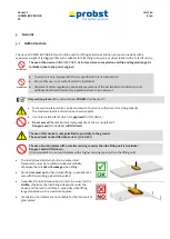 Предварительный просмотр 9 страницы probst 5220.0011 Manual