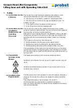 Предварительный просмотр 71 страницы probst 5220.0011 Manual