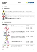 Предварительный просмотр 7 страницы probst 52400043 Operating Instructions Manual