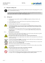 Предварительный просмотр 105 страницы probst 52400043 Operating Instructions Manual