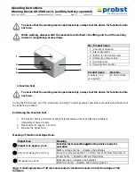 Предварительный просмотр 117 страницы probst 52400043 Operating Instructions Manual