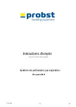 Предварительный просмотр 165 страницы probst 52400043 Operating Instructions Manual