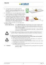 Предварительный просмотр 172 страницы probst 52400043 Operating Instructions Manual