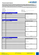 Preview for 62 page of probst 52400045 Operating Instructions Manual