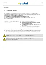 Предварительный просмотр 8 страницы probst 5310.0120 Operating Instructions Manual