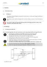 Предварительный просмотр 15 страницы probst 5310.0120 Operating Instructions Manual