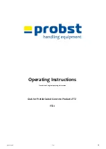 Предварительный просмотр 25 страницы probst 5310.0120 Operating Instructions Manual