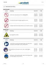 Предварительный просмотр 12 страницы probst 5310.0130 Operating Instructions Manual