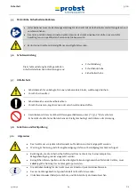 Предварительный просмотр 13 страницы probst 5310.0130 Operating Instructions Manual