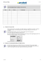 Preview for 24 page of probst 5310.0256 Operating Instructions Manual