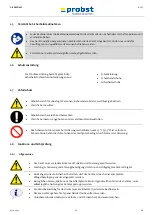 Preview for 10 page of probst 5310.0362 Operating Instructions Manual