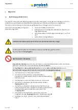 Preview for 12 page of probst 5310.0362 Operating Instructions Manual